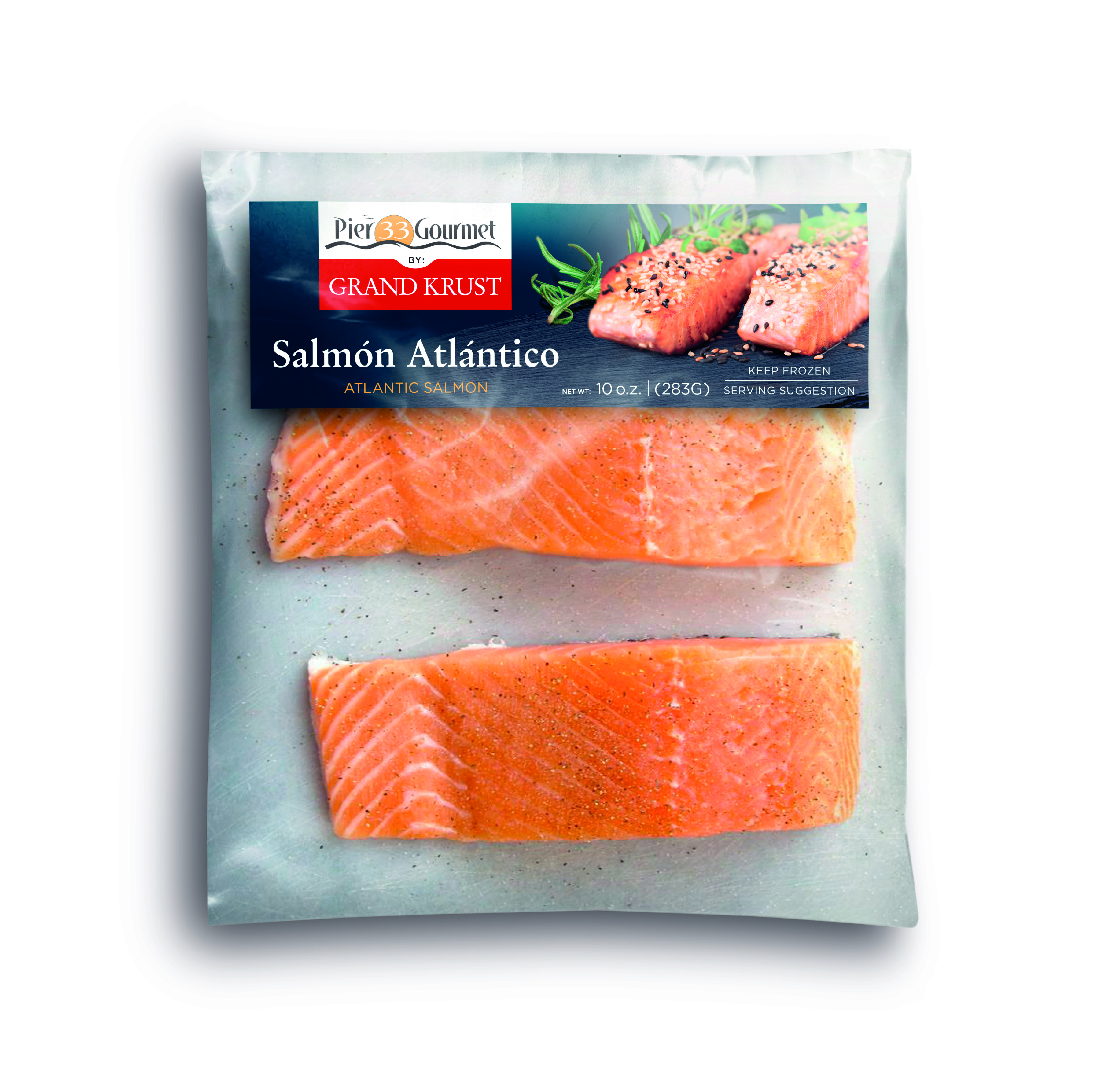 Grand Krust salmon portions - KrustaGroup